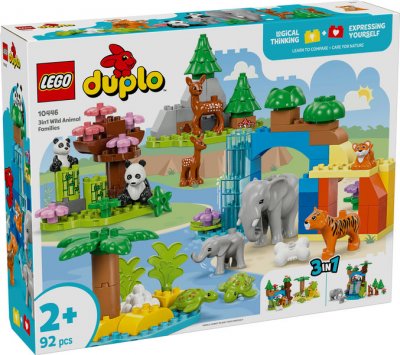 LEGO® DUPLO® 10446 3-i-1 Vilda djurfamiljer