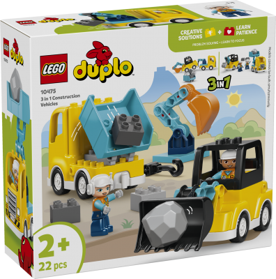 LEGO® DUPLO® 10475 3 i 1 Byggfordon