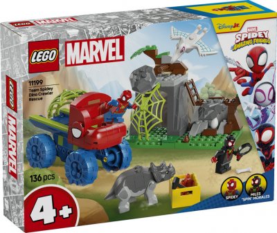 LEGO® Spidey 11199 Team Spideys räddning med Dino Crawler
