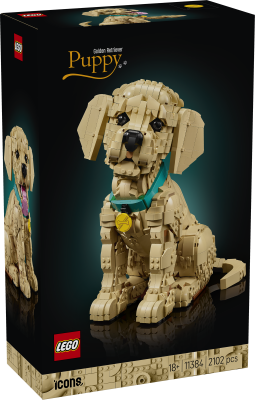 LEGO® Icons 11384 Golden retriever-valp