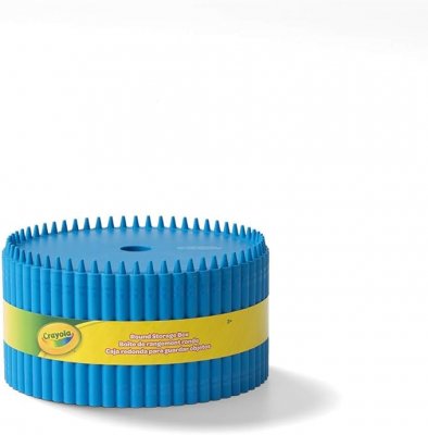 Crayola® Round Storage Box, Blå