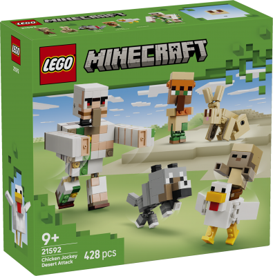 LEGO® Minecraft 21592 Ökenattack med hönsryttare