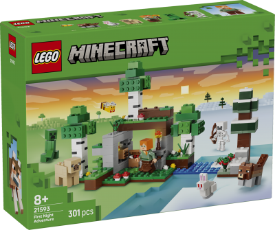 LEGO® Minecraft 21593 Första nattens äventyr