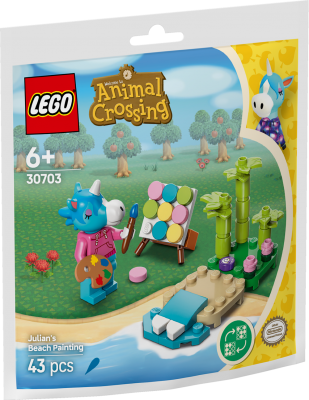 LEGO® Animal Crossing 30703 Strandmålning med Julian