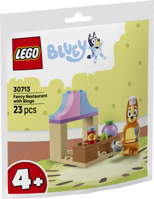 LEGO® Bluey 30713 Fin restaurang med Bingo