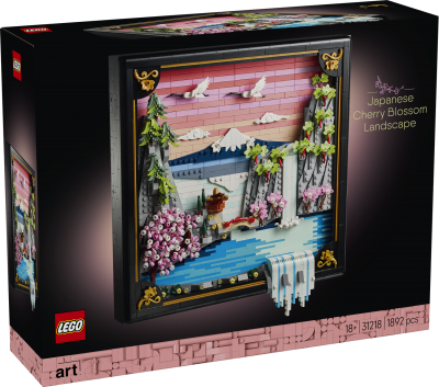 LEGO® Art 31218 Landskap med japanska körsbärsblommor