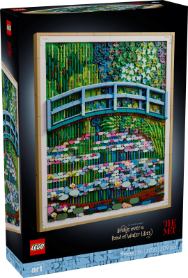 LEGO® Art 31220 Claude Monet – Bro över näckrosdamm