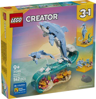LEGO® Creator 31385 Havsdjur: vackra delfiner