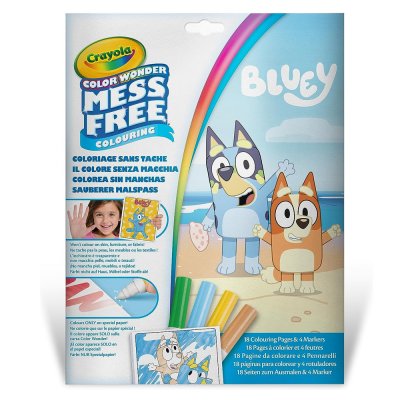 Crayola Color Wonder Mess Free, Bluey