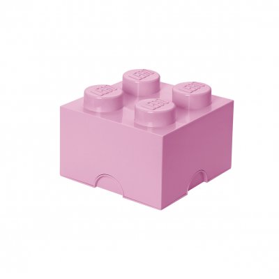 LEGO Förvaringslåda 4 Knoppar, light purple