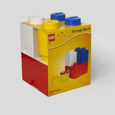 LEGO Förvaringslådor multipack, large