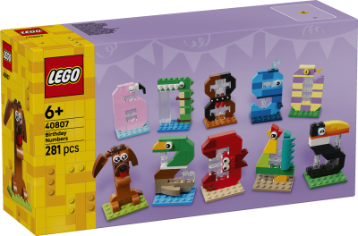 LEGO® 40807 Födelsedagssiffror