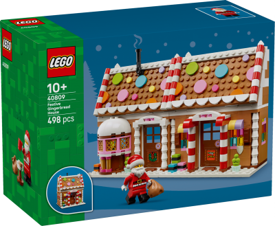 LEGO® 40809 Juligt pepparkakshus