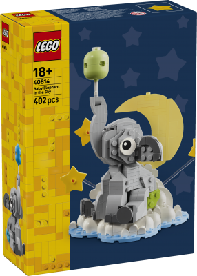 LEGO® 40814 Elefantunge på ett moln