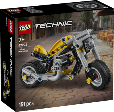 LEGO® Technic 42225 Gul motorcykel