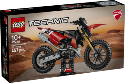 LEGO® Technic 42238 Ducati Desmo450 MX Factory motorcykel