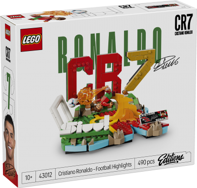 LEGO® Editions 43012 Cristiano Ronaldo – fotbollshöjdpunkter