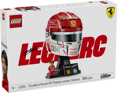 LEGO® Editions 43014 Scuderia Ferrari HP Charles Leclerc hjälm