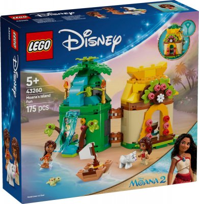 LEGO® Disney 43260 Vaianas skoj på ön
