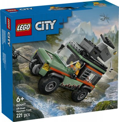 LEGO® City 60447 4-hjulsdriven terrängbil för bergskörning
