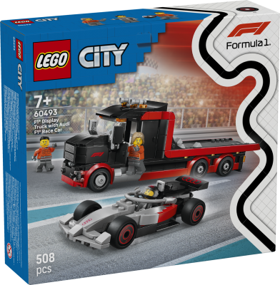 LEGO® City 60493 F1® uppvisningsbil med Audi F1® racerbil