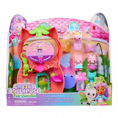 Gabby's Dollhouse Flutter-riffic Fairy Playset