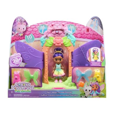 Gabby's Dollhouse Fairy Magic Reveal Playset