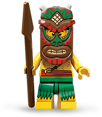 Lego Minifigur serie 11 Inföding