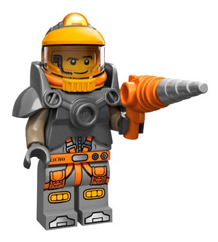 LEGO Minifigur 71007 Space Miner