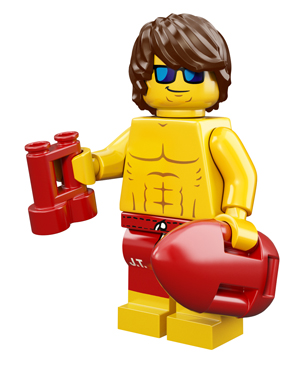 LEGO Minifigur serie 12 Lifeguard