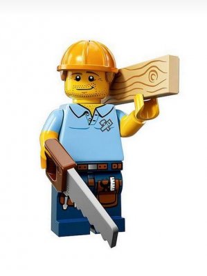 LEGO Minifigur serie 13 Snickare