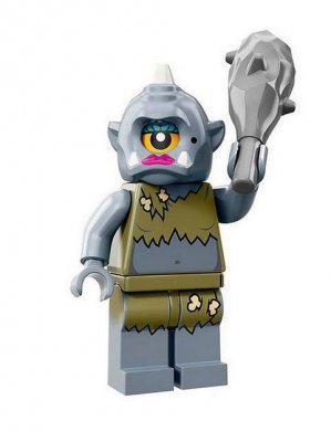 LEGO Minifigur serie 13 Kvinnlig Cyclops
