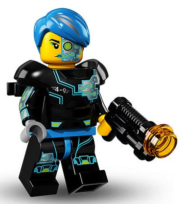 LEGO Minifigur 71013 Cyborg