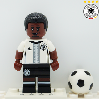 LEGO Minifigur DFB - The Mannschaft 71014 Nr 17. Jérôme Boateng