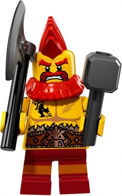 LEGO® Minifigur serie 17 Stridsdvärg