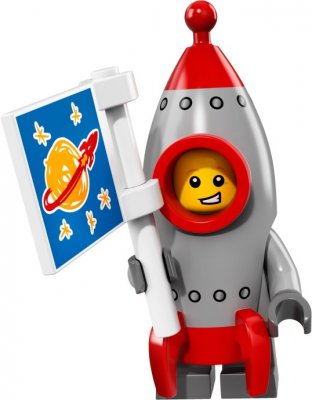 LEGO® Minifigur serie 17 Raketpojken