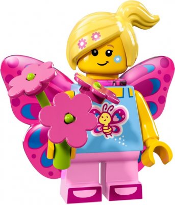 LEGO® Minifigur serie 17 Fjärilsflickan