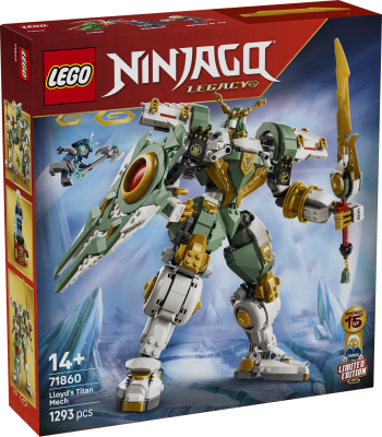 LEGO® NINJAGO 71860 15-årsjubileum Lloyds titanrobot
