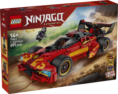 LEGO® NINJAGO 71867 15-årsjubileum – X-1 Ninjamobil