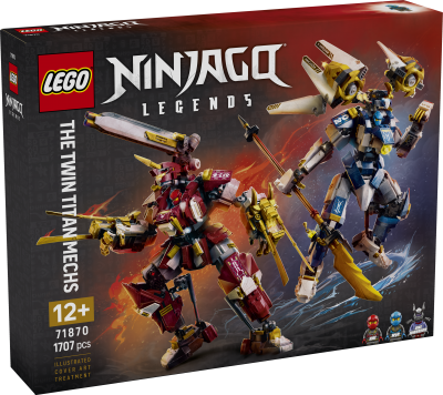LEGO® NINJAGO 71870 Tvillingtitanrobotarna