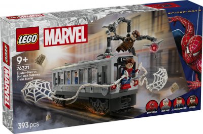 LEGO® Super Heroes 76321 Spider-Man mot Doc Ock: tunnelbanescenen