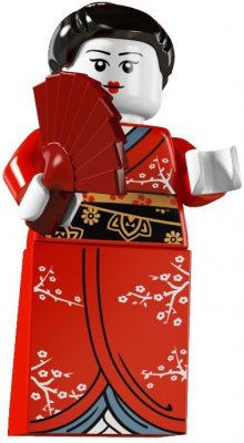 Lego Minifigurer serie 4 Geisha