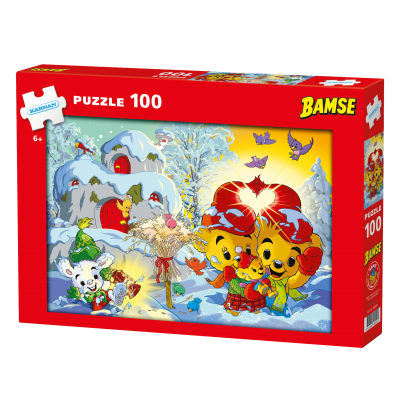 Kärnan Pussel Bamse Jul