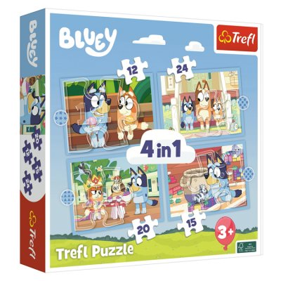 Trefl Pussel Bluey 4i1