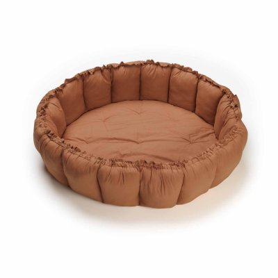 Babynest PLAY & GO, Organic Bloom Playmat Tawny Brown