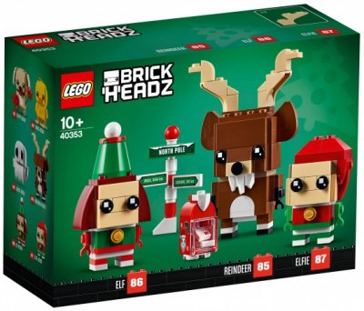LEGO® BrickHeadz 40353 Ren och tomtenissar