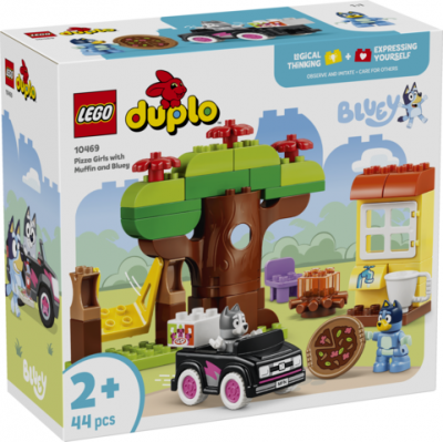 LEGO® DUPLO® 10469 Pizzatjejer med Muffin och Bluey