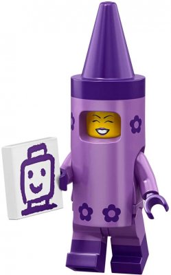 LEGO Minifigur 71023 Crayon Girl