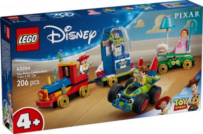 LEGO® Disney 43264 Toy Story kalaståg och bilen RC