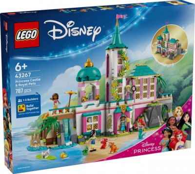LEGO® Disney 43267 Prinsesslott och kungliga husdjur